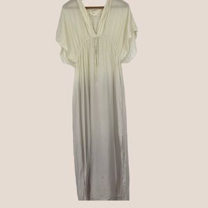 3 for $20 🔥Lilka full length silk ombré caftan house dress S